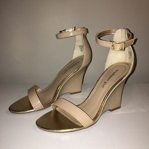 Madden Girl Nude Wedge Heel 8 Women’s